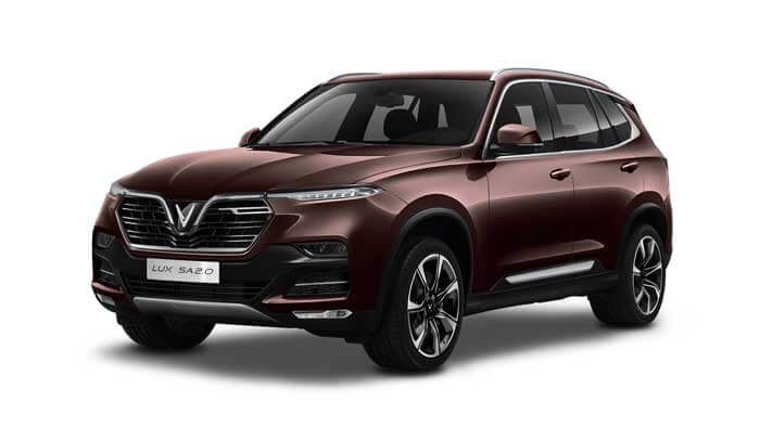 Vinfast-Lux-SA-2.0-mau-nau Tài chính hơn 1 tỷ nên chọn VinFast Lux SA2.0 hay Hyundai SantaFe?